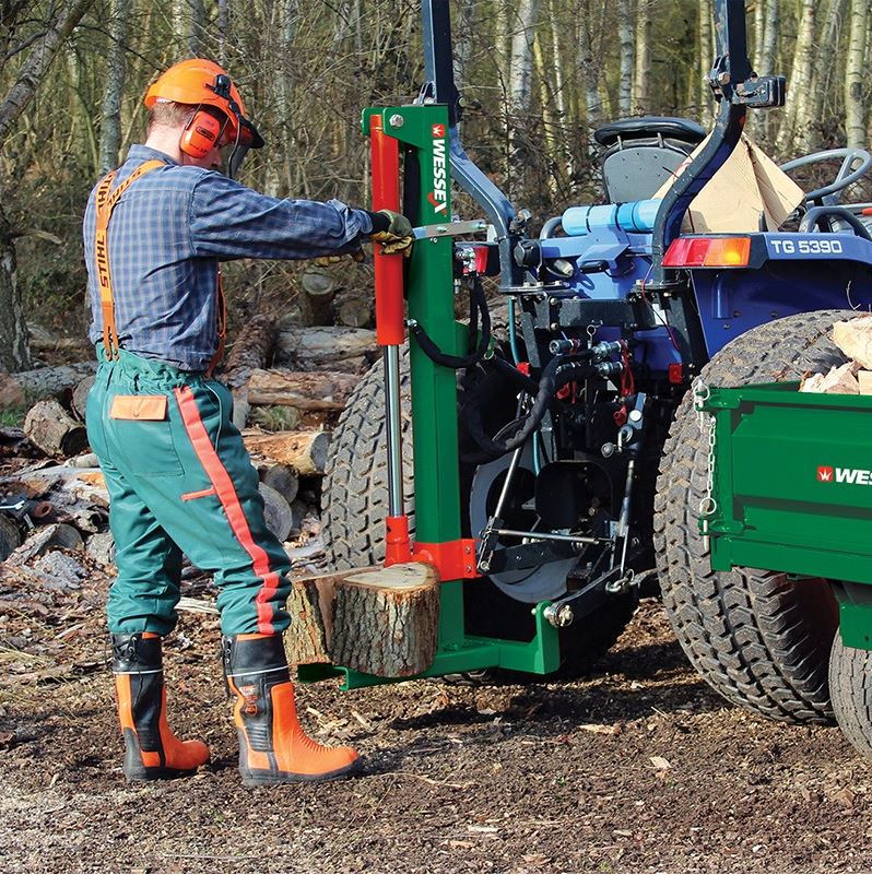 Tractor driven log splitter hotsell