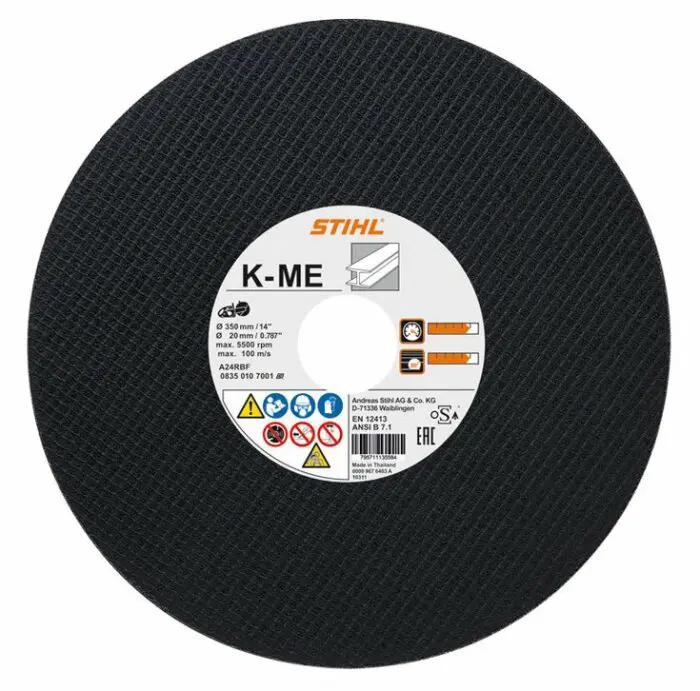 STIHL KM-E Abrasive Cutting Wheel