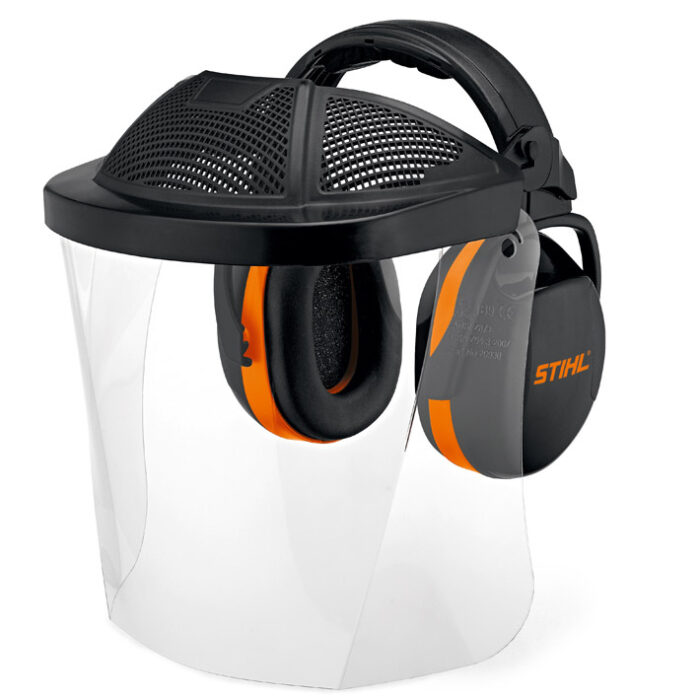 STIHL Face/Ear Protection with Plastic Visor (Enlarged)