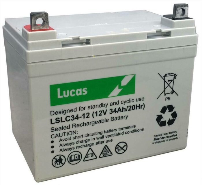 COUNTAX 12V 34AH TRACTOR BATTERY