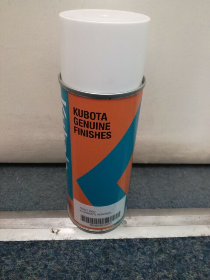 Kubota Dark Grey Paint 400ml Aerosol