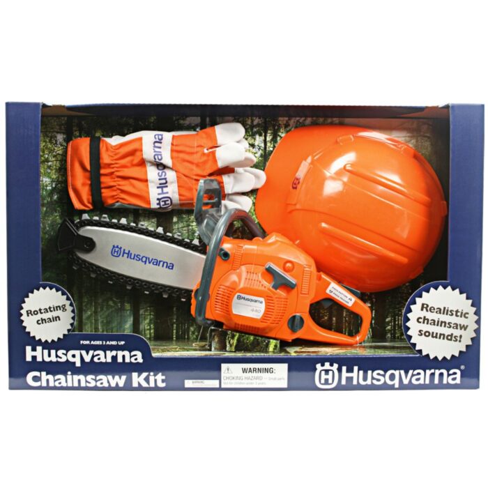 HUSQVARNA Toy Chainsaw & PPE Kit