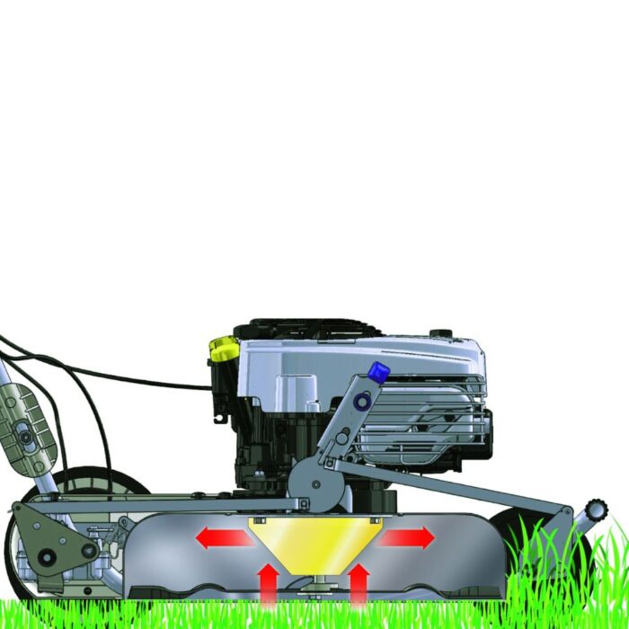 GRIN HM46 Petrol Mulching Lawn Mower - Image 5