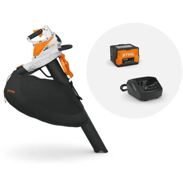 STIHL SHA 56 Cordless Handheld Leaf Blower & Vacuum Shredder (Kit)