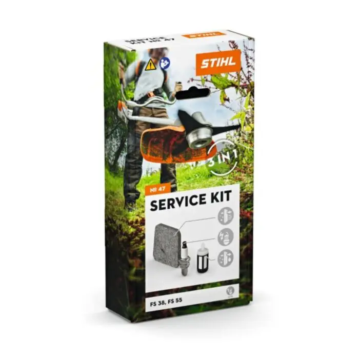 STIHL Grass Trimmers Service Kit 47 (CMR6H spark plug)