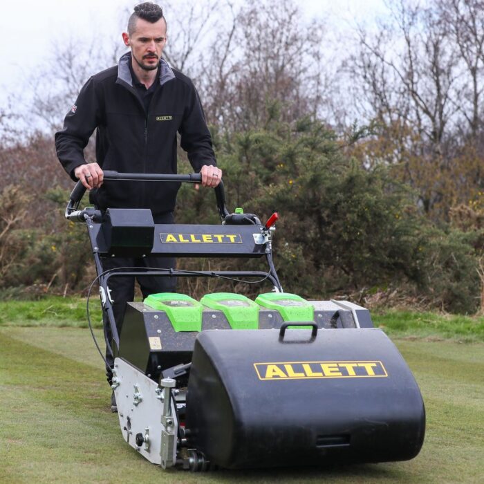 ALLETT C27E Evolution Cylinder Mower (Power Unit & Grass Box)