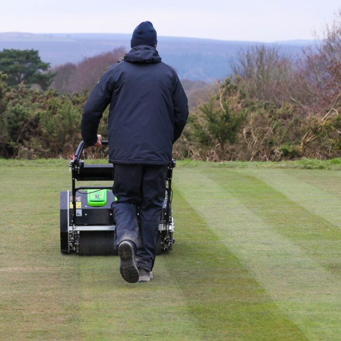 ALLETT C27E Evolution Cylinder Mower (Power Unit & Grass Box) - Image 6