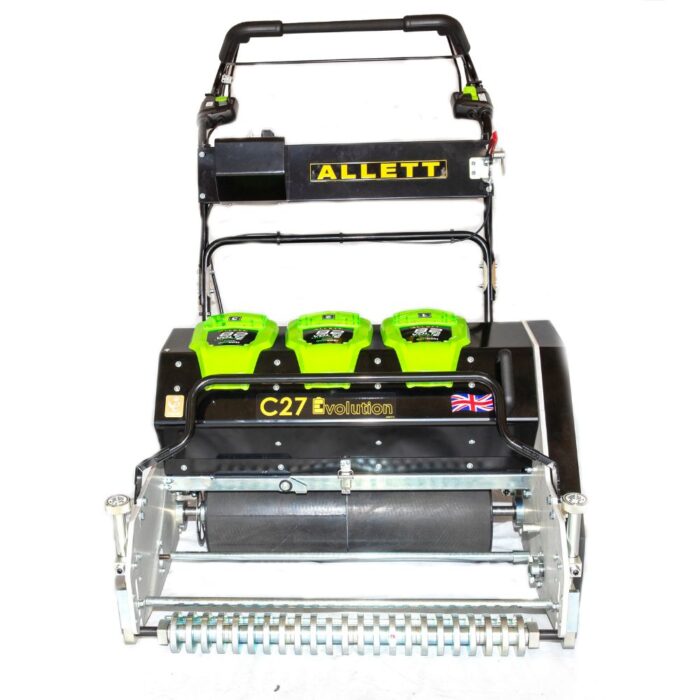 ALLETT C27E Evolution Cylinder Mower (Power Unit & Grass Box) - Image 5