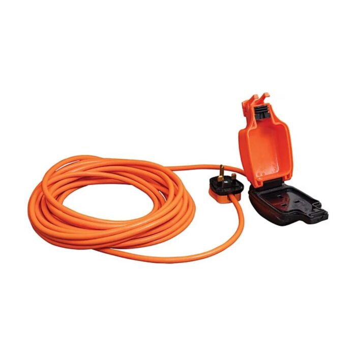 PRO ELEC 15m Outdoor Mains Extension Lead (1 Socket)
