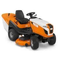 the STIHL RT6127ZL Ride on Mower on a white background