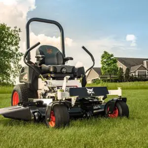 the BOB-CAT ZT3500 Zero-Turn Ride-on Mower parked on a lawn
