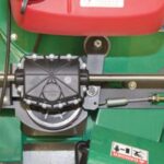 a close up of the Billy Goat KV601SP Petrol Leaf and Litter Vacuum's transmission system