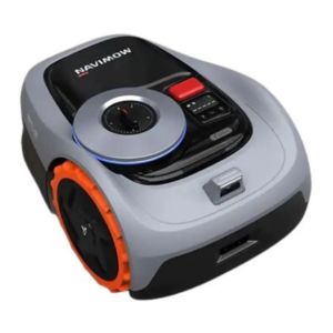 a Segway Navimow i105E Robotic Mower against a white background