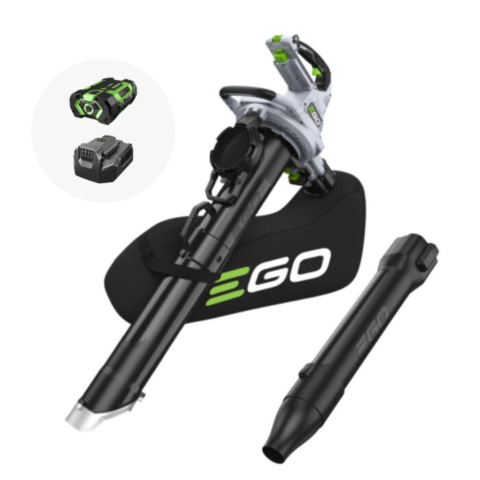 EGO LV5000E Cordless Leaf Blower & Vacuum Shredder (Kit)