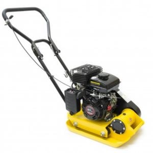 the Handy THLC29140 Petrol Plate Compactor against a white background