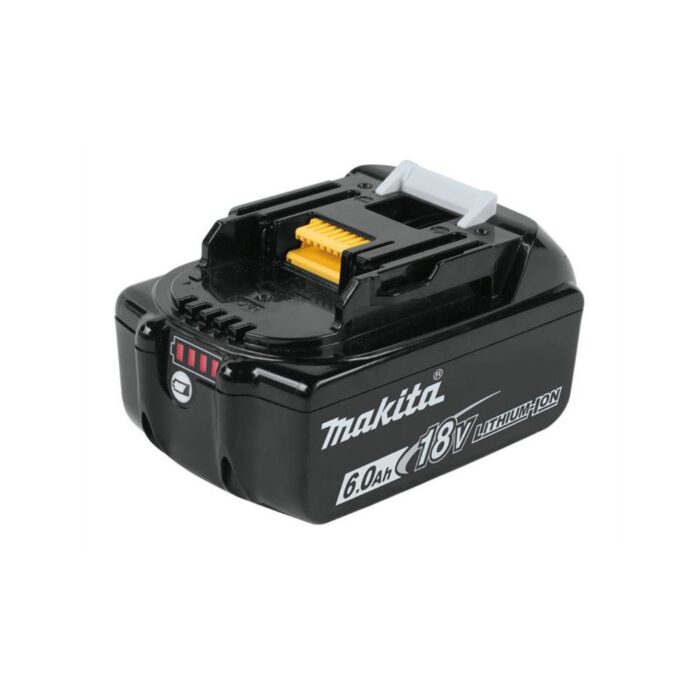makita battery showing battery level indicator