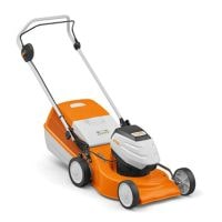 the STIHL RMA 248 Cordless Lawn Mower against a white background