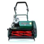 the Allett Cambridge 35 Cordless Cylinder Mower against a white background