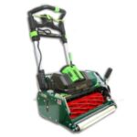 the Allett Stirling 51 Cordless Cylinder Mower against a white background