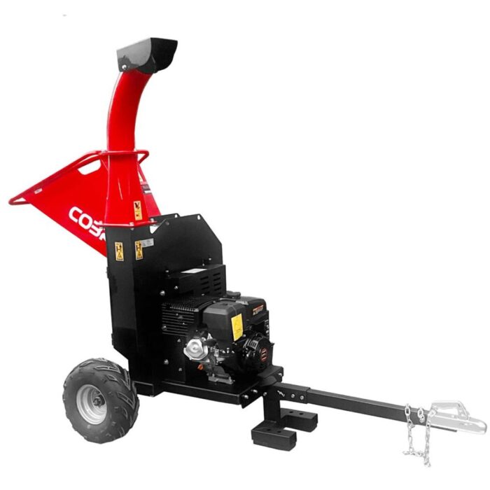 COBRA CHIP1500LE Towable Petrol Wood Chipper - Image 2