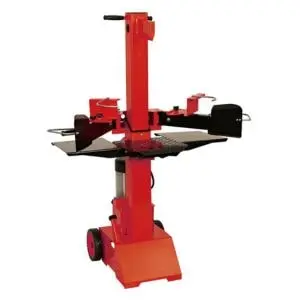 the Lawnflite LS8300EV Electric Vertical Log Splitter against a white background