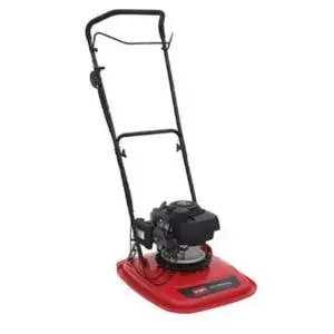 the Toro HoverPro 450 Petrol Hover Mower against a white background