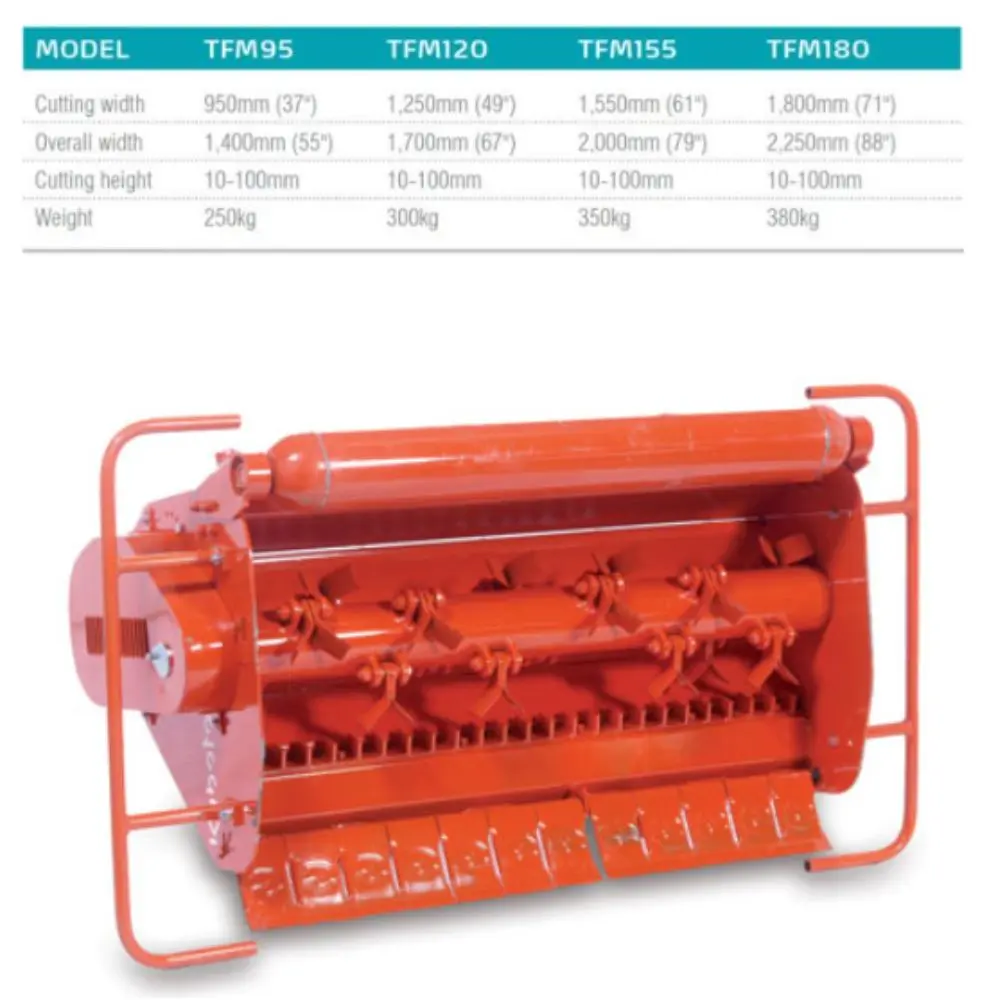 KUBOTA TFM155 Flail Mower (Secondhand) - Image 5