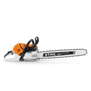 the STIHL MS 500i Petrol Chainsaw against a white background