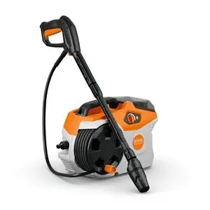 the STIHL REA 60 PLUS Cordless Pressure Washer, with spray lance attached, against a white background