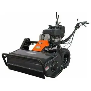 the EcoTech HSR 135 Petrol Swing Flail Mower against a white background