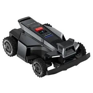 the Segway Navimow X430E Robotic Lawn Mower against a white background