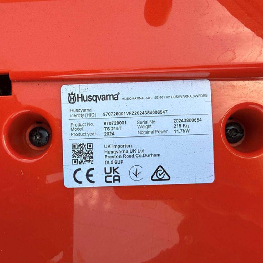 HUSQVARNA TS 215T Petrol Garden Tractor (Secondhand) - Image 4