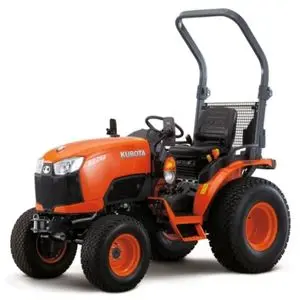 the Kubota B2261 Tractor against a white background