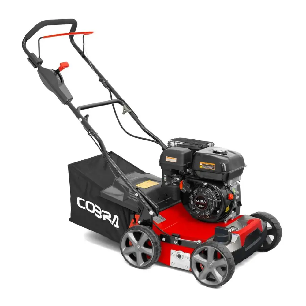 COBRA S40C 16″ 2-in-1 Petrol Lawn Scarifier & Aerator