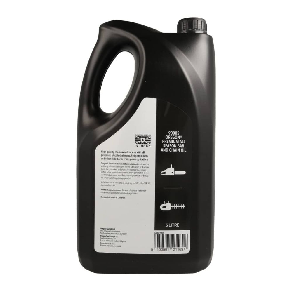 OREGON 90005 Premium Chainsaw Chain Oil 5Ltr - Image 2