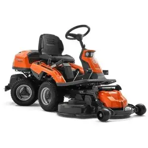 the Husqvarna R 216T AWD Petrol Ride-On Front Mower against a white background