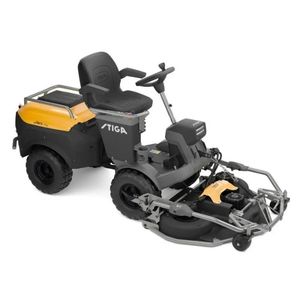the STIGA ePark Pro Battery Front Mower against a white background