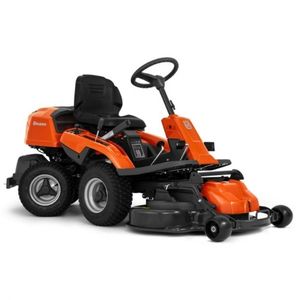 the Husqvarna R214TC Ride-On Mower against a white background
