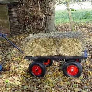 an SCH FBT2 Trolley carrying a hay bale