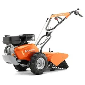 the Husqvarna TR 348 Petrol Tiller against a white background