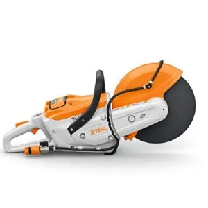 The STIHL TSA 300 Cordless Cut-Off Machine against a white background.